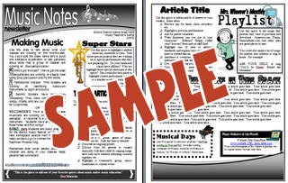 Two Page Newsletter Template from www.musicbulletinboards.net